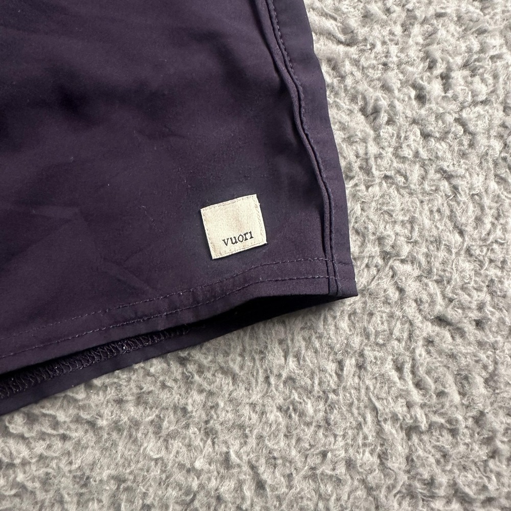 Vuori Dash Shorts Womens XL Blue Lined Lightweight Running Quick Dry VW3058 - Picture 2 of 9